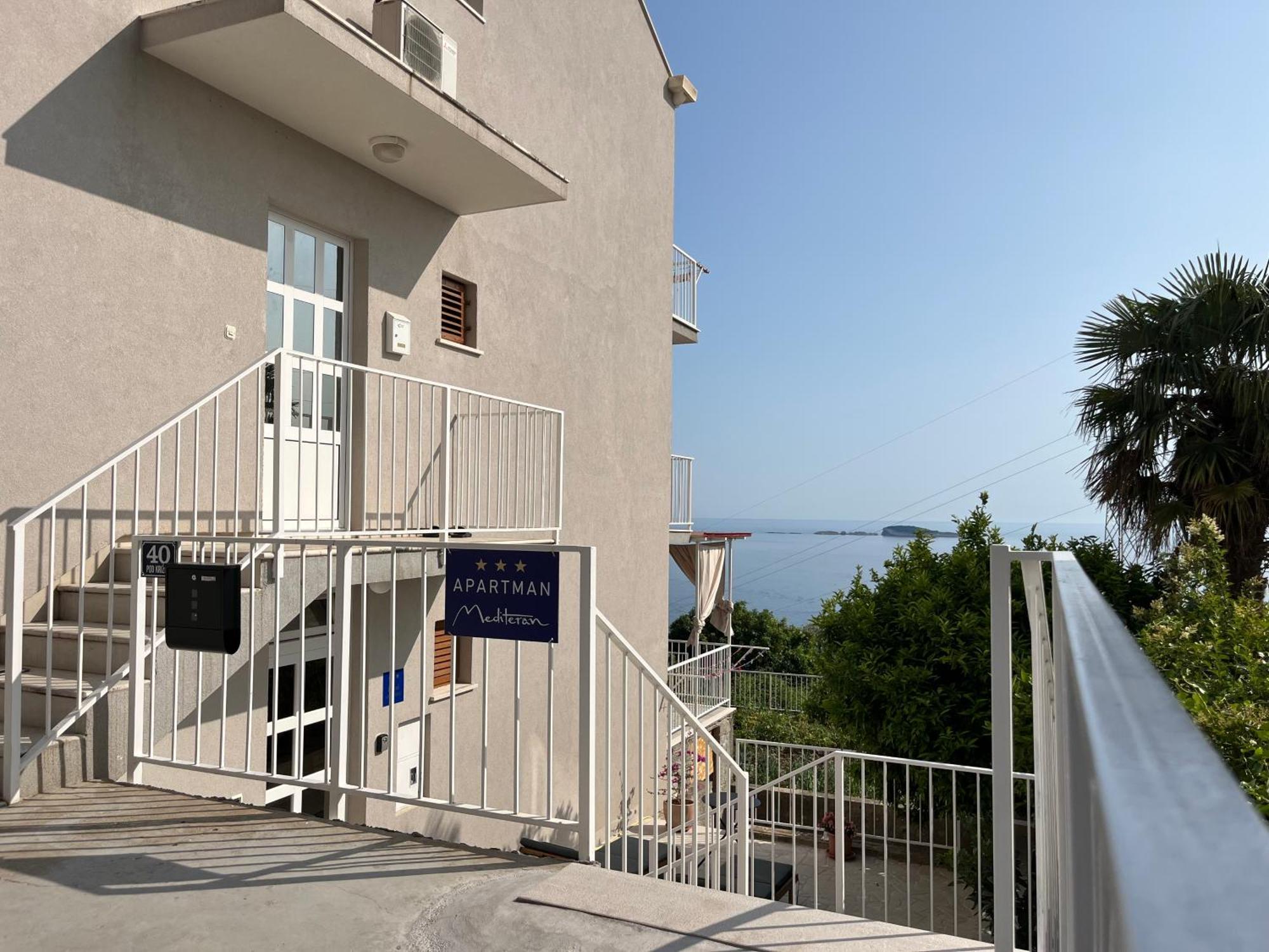 Apartment Mediteran Dubrovnik Mlini Exterior foto